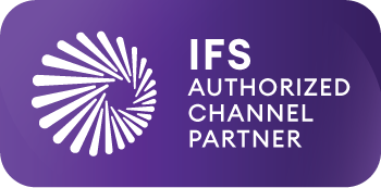 IFS Authorized Channel Partner badge purple